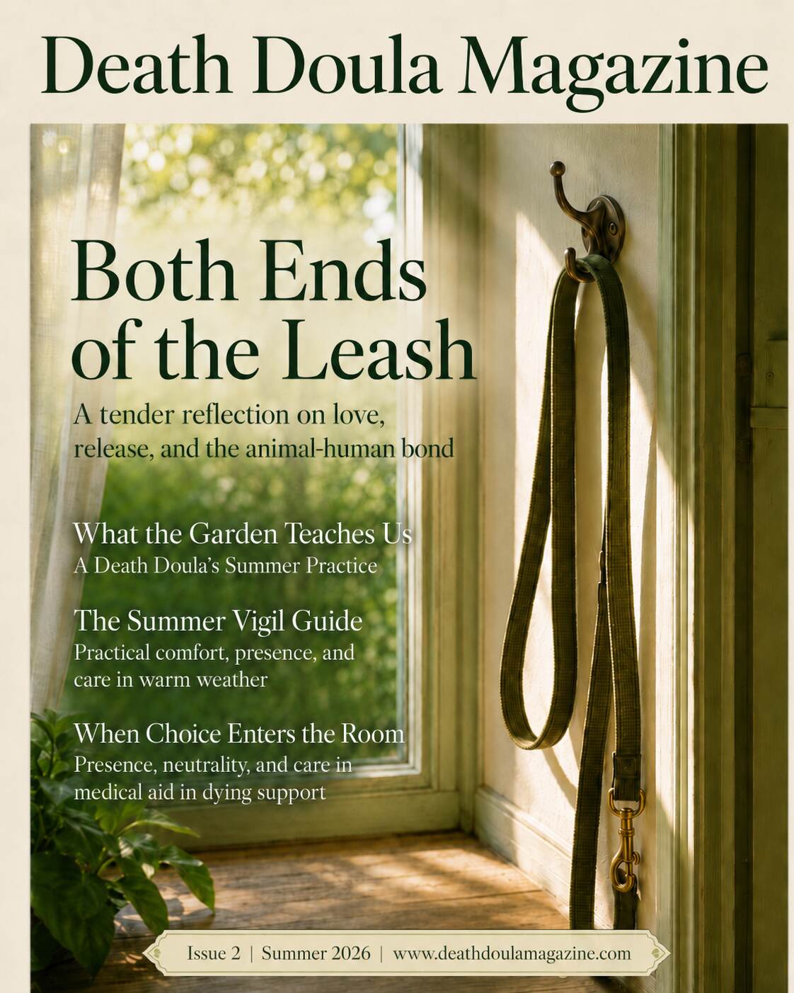Death Doula Magazine Issue 2 Summer 2026 Cover